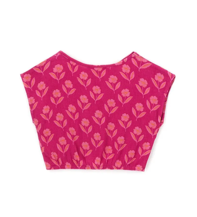 Blusa con stampa