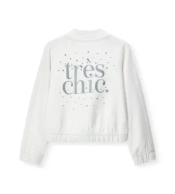Bomber glitter&strass