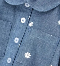 Camicia con margherite