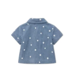 Camicia con margherite