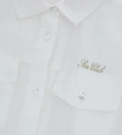 Camicia con ricamo