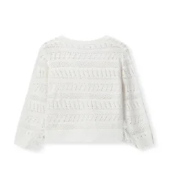Cardigan con frange