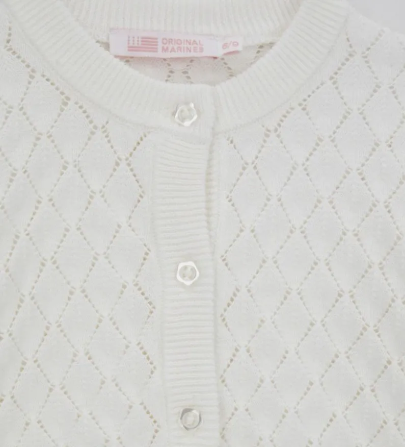 Cardigan in filo