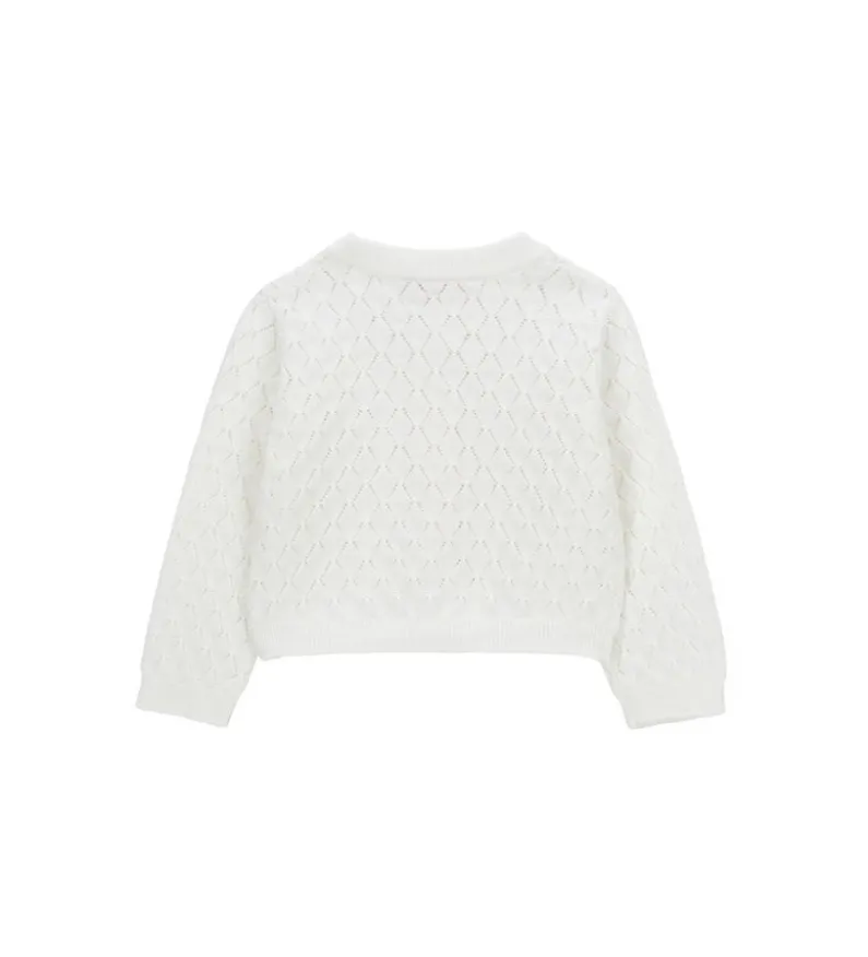 Cardigan in filo