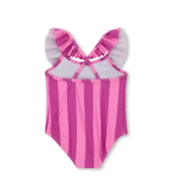 Costume intero a righe