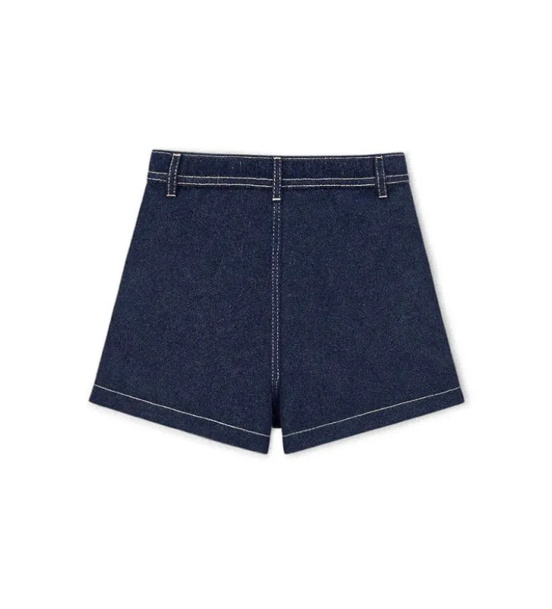 Gonna pantalone in jeans