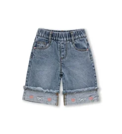 Jeans con risvolto