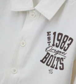 Overshirt con stampa