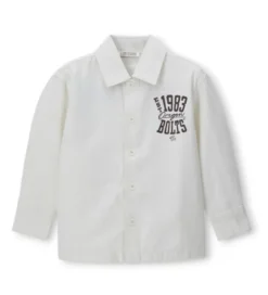 Overshirt con stampa