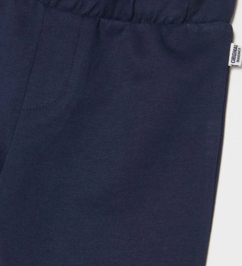 Pantalone con vita e fondi elastici