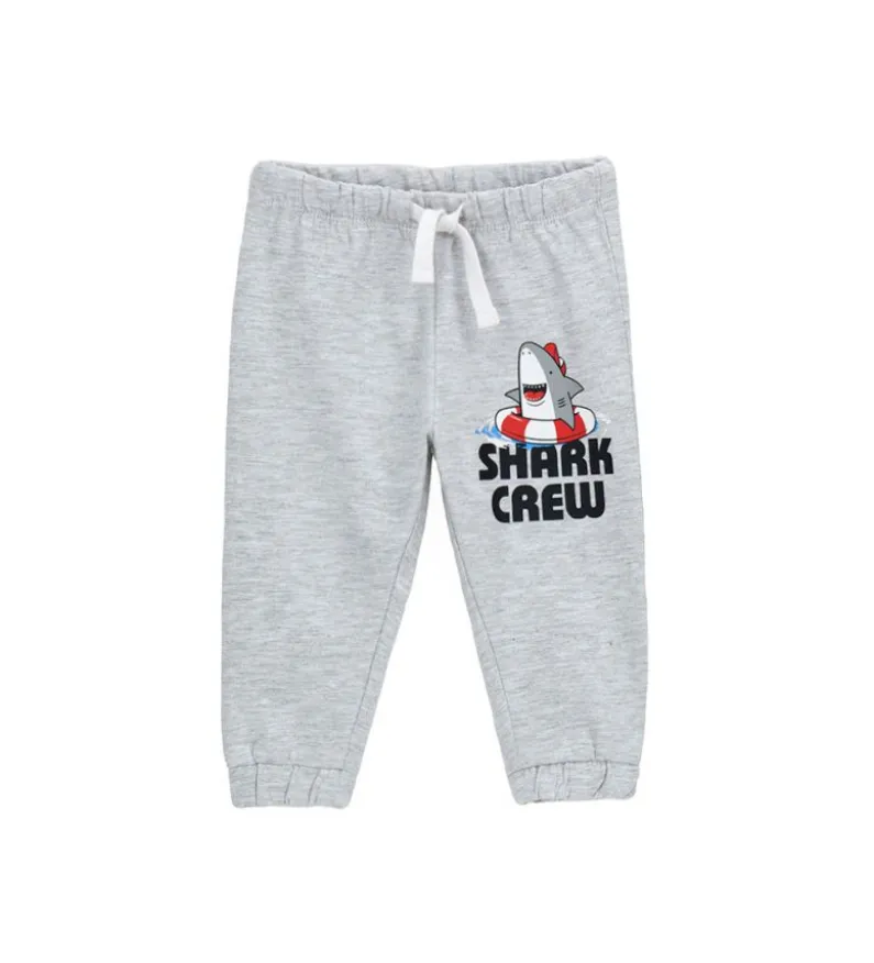 Pantalone in felpa di cotone