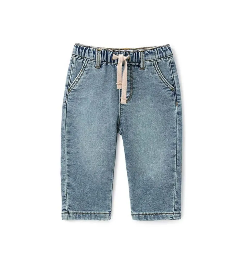 Pantaloni in felpa denim