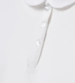 Polo manica lunga e collo camicia