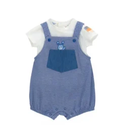 Set t-shirt e salopette