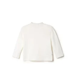 T-shirt a manica lunga con collo lupetto