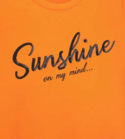 T-shirt arancione