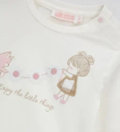 T-shirt con applicazione