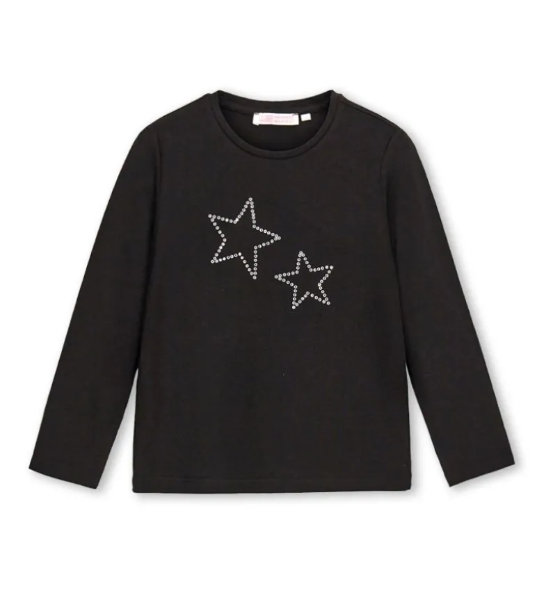 T-shirt con borchie