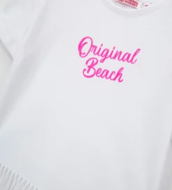T-shirt con frange