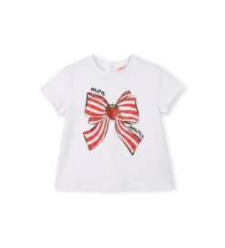 T-shirt con glitter