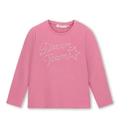 T-shirt con perle