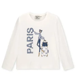 T-shirt con perle