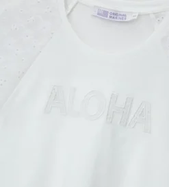 T-shirt con ricami