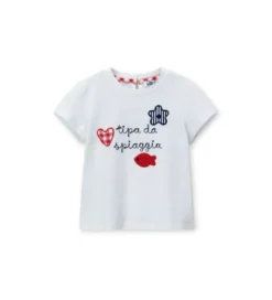 T-shirt con ricamo