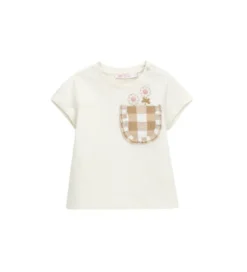 T-shirt con taschino