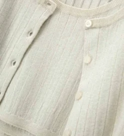 Twin-set in filo di cotone