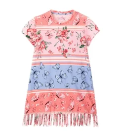 Vestito con frange