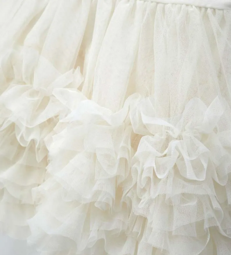 Vestito con tulle